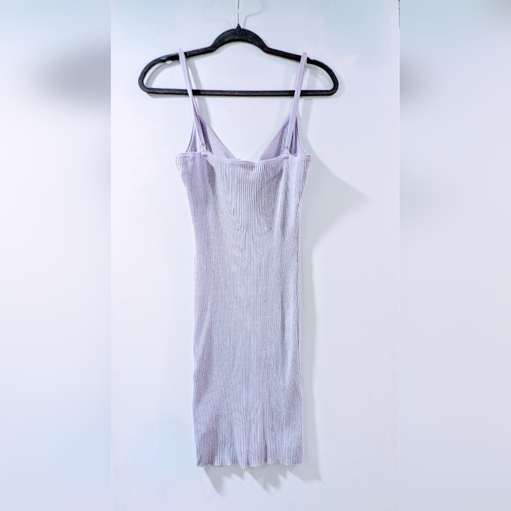 Love Tree Lavender Ribbed Knit Dress - Picture 4 of 9